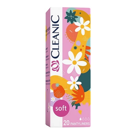 CLEANIC Soft wkładki 20szt 