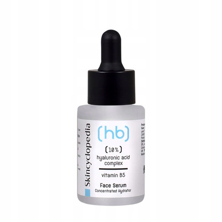 SKINCYCLOPEDIA serum do twarzy 10% kompleksu kwasu hialuronowego i witamina B5 30ml