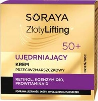 SORAYA Złoty Lifting krem przeciwzmarszczkowy 50+ 50ml