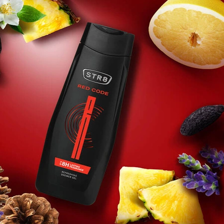 STR8 Red Code żel pod prysznic odświeżający 400ml