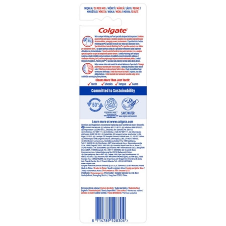 COLGATE MAXWHITE szczoteczka do zębów Soft 1+1