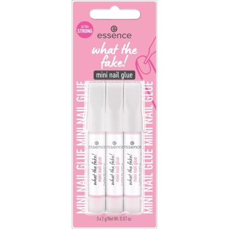ESSENCE What The Fake! mini klej do sztucznych paznokci 01 3x2g