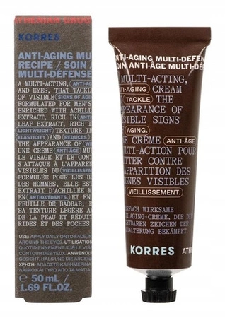KORRES Achillea Men krem do twarzy przeciwzmarszczkowy 50ml
