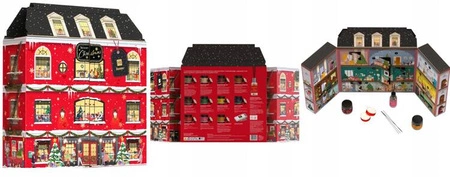 HISKIN Merry Christmas kalendarz adwentowy świeczki, dyfuzor, zapałki Kamienica