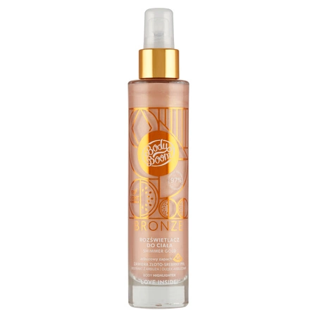 BODY BOOM Bronze rozświetlacz do ciała Shimmer Gold 100ml