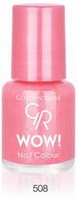 GOLDEN ROSE Wow Nail Color mini lakier do paznokci 508 perłowy 6ml