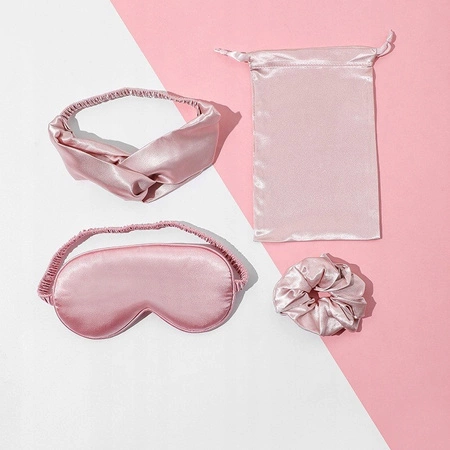 ECARLA zestaw akcesoriow do spania Róż OPK19