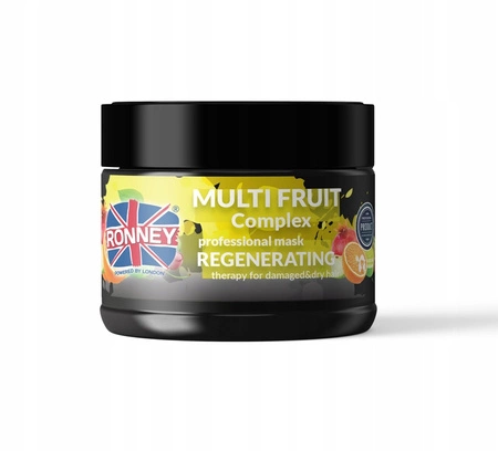 RONNEY MultiFruit Complex regenerująca maska do włosów suchych i zniszczonych 300ml