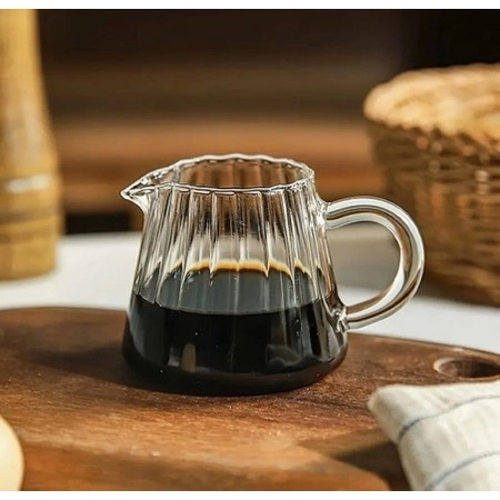 ECARLA dzbanek z falowanymi ściankami, mleczarka Tulips SZK98 150ml