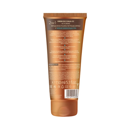 BIELENDA Magic Bronze 2w1 CC krem i serum nawilżające do ciała 150ml