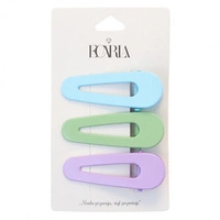 ECARLA zestaw spinek do włosów duże pastelowe SP305 3szt