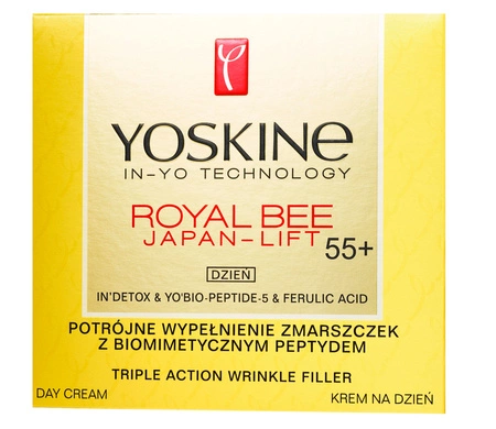 DAX Yoskine Royal Bee Japan Lift krem do twarzy wypełnienie zmarszczek dzień 55+ 50ml