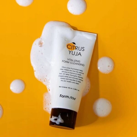 FARMSTAY Citrus Yuja pianka do mycia twarzy rewitalizująca 100ml