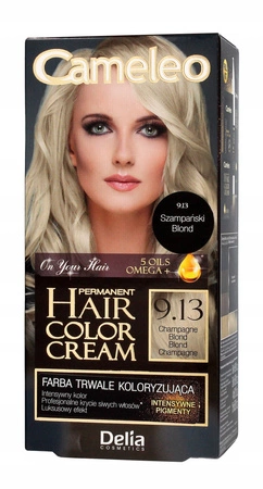 DELIA Cameleo farba do włosów permanentna 9.13 Champagne Blond Omega+