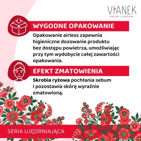 SYLVECO Vianek Przeciwzmarszczkowa krem do twarzy do cery tłustej 50ml