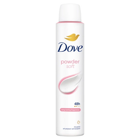 DOVE Women dezodorant antyperspirant w sprayu Powder Soft 200ml