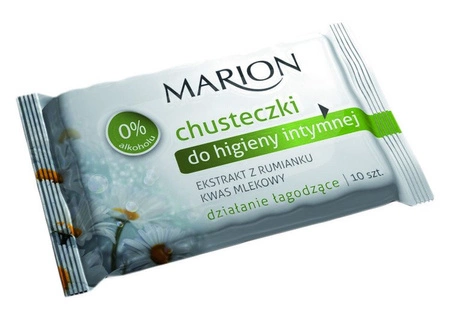 MARION Chusteczki do higieny intymnej z Rumiankiem 10szt