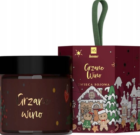 HISKIN świeca sojowa Świąteczny Grzaniec 100ml 