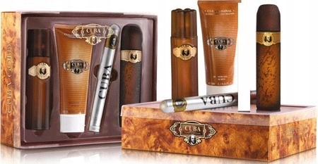 CUBA Gold męski zestaw upominkowy 4 elementy