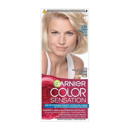 GARNIER Color Sensation krem do włosów S10 Srebrzysty Blond