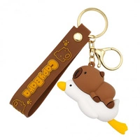 ECARLA brelok do kluczy Kapibara z GĄSKĄ BRL378