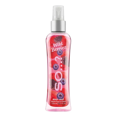 INCOS So...? Body Mist perfumowana mgiełka do ciała Wild Berries 100ml 
