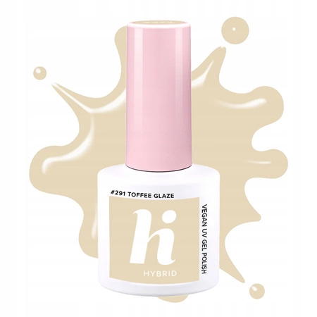 HI HYBRID Brownie Obsession lakier hybrydowy 291 Toffee Glaze 5ml