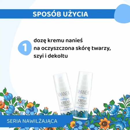 SYLVECO Vianek Nawilżająca krem do twarzy na dzień 50ml