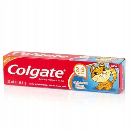 COLGATE Kids pasta do zębów Bubble Fruit (2-5 lat) 50ml