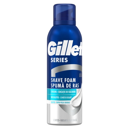 GILLETTE Series pianka do golenia Sensitive Cooling with Eucalyptus 200ml