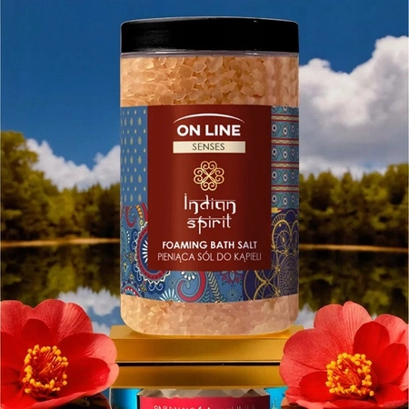 ON LINE Senses sól do kąpieli Indian Spirit 480g