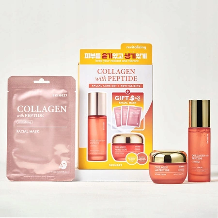 SKIN627 Collagen With Peptide zestaw kosmetyków przeciwstarzeniowy