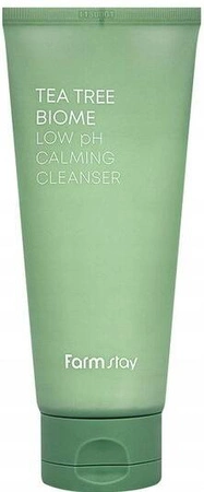 FARMSTAY Tea Tree Biome pianka oczyszczająca do twarzy o niskim PH 180ml