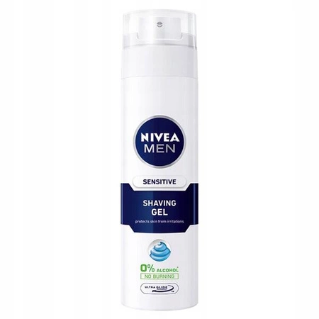 NIVEA Men żel do golenia Sensitive Instant Protection 200ml