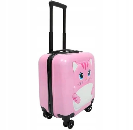 ECARLA walizka kabinowa dla dzieci WP04 Kotek 35x 25x 45cm