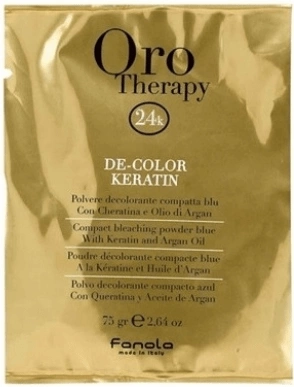 FANOLA Oro Therapy 24k rozjaśniacz niebieski 75g