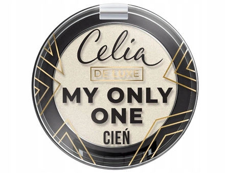 CELIA De Luxe satynowy cień do powiek 01 1szt