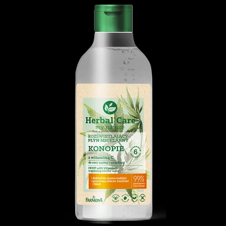 FARMONA Herbal Care płyn micelarny Konopie 400ml 