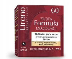 LIRENE Złota Formuła Młodości krem do twarzy 60+ przeciwzmarszczkowy na dzień SPF30 50ml