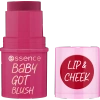 ESSENCE Baby Got Blush róż do policzków w sztyfcie 50 Cherry Cherry Baby 5,5g 
