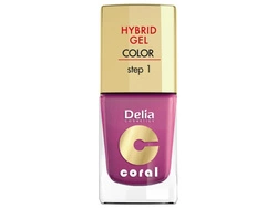 DELIA Coral Hybrid Gel hybrydowy lakier do paznokci 21 11ml