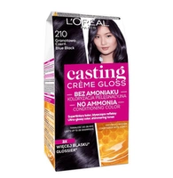 LOREAL Casting Creme Gloss 210 Granatowa Czerń