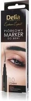 DELIA Eyebrow Expert piórkowy marker do brwi 1.0 Czarny 1,3g