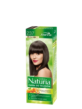 JOANNA Naturia Color farba do włosów 237 Chłodny Brąz
