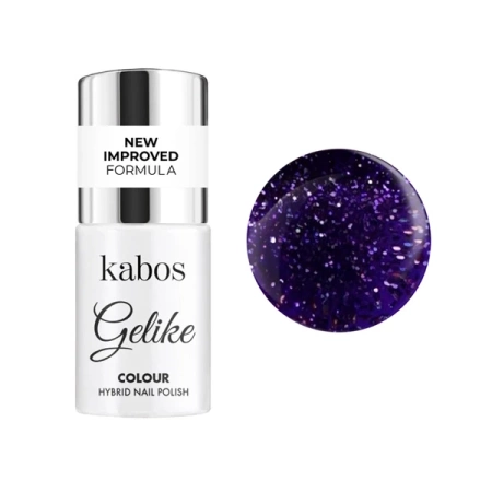 KABOS Gelike Colour lakier hybrydowy Purple Glow 5ml 