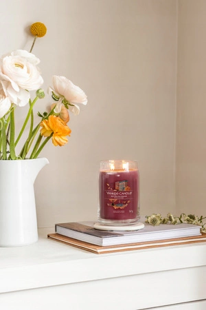 YANKEE CANDLE Signature Duża świeca w słoiku AUTUMN DAYDREAM 567g
