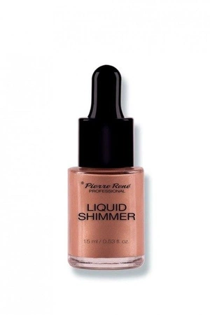 PIERRE RENE Liquid Shimmer płynny rozświetlacz 01 Champagne 15ml