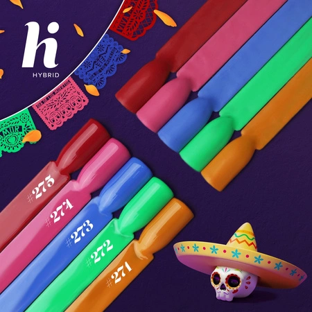 HI HYBRID Fiesta lakier hybrydowy 273 Casa Azul 5ml