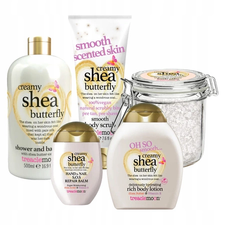 TREACLEMOON peeling do ciała Brazilian Love Shea Butterfly 225ml