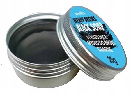 VENITA Trendy Brows mydełko do stylizacji brwi Czarne 25g TERMIN 09-2025